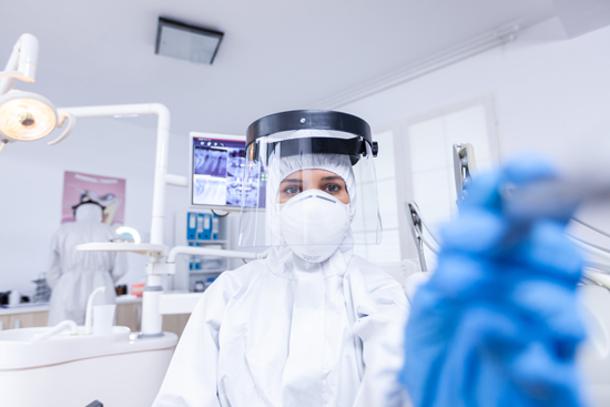 dentist checkup from patient POV